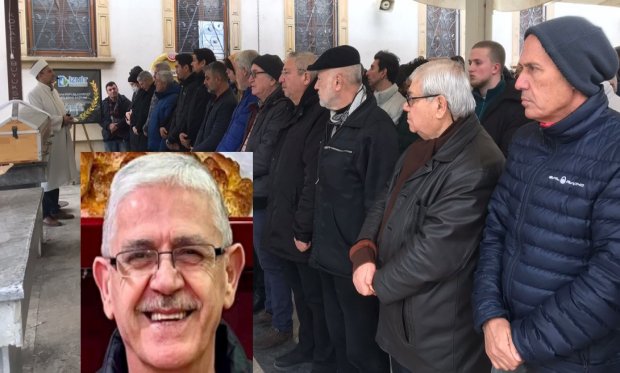 Kocaeli Atlı Spor'un Emektarlarından Mehmet Topçu dualarla Bağçeçmede defnedildi